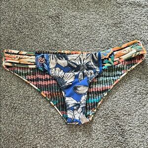 Tropical Print Bikini Bottom